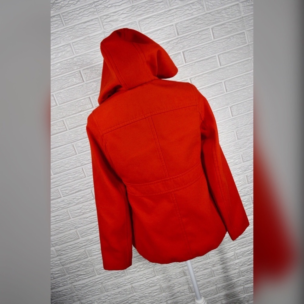 Old Navy Red Nautical Hooded Coat - Picture 7 of 8